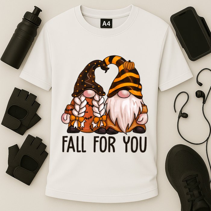 Fall For You Gnome Cute Cooling Performance Crew T-Shirt