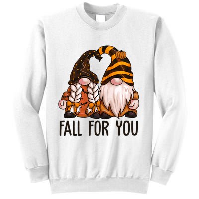 Fall For You Gnome Cute Sweatshirt