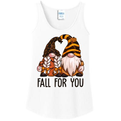 Fall For You Gnome Cute Ladies Essential Tank