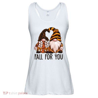 Fall For You Gnome Cute Ladies Essential Flowy Tank