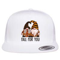 Fall For You Gnome Cute Flatbill Hat