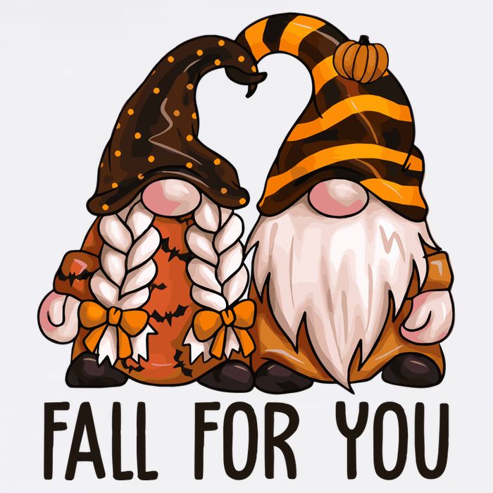 Fall For You Gnome Cute Flatbill Hat