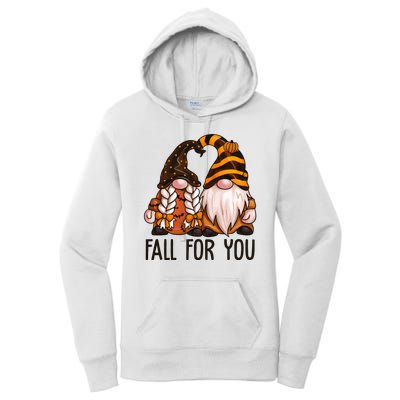 Fall For You Gnome Cute Women's Pullover Hoodie