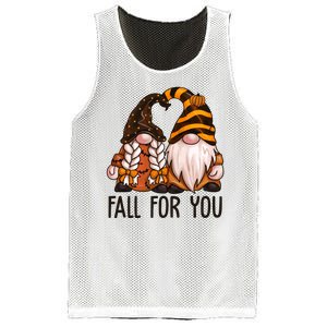 Fall For You Gnome Cute Mesh Reversible Basketball Jersey Tank