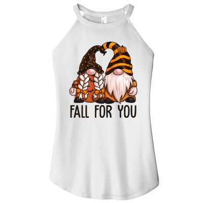 Fall For You Gnome Cute Women's Perfect Tri Rocker Tank