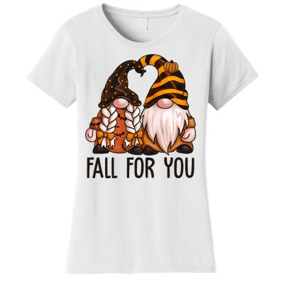 Fall For You Gnome Cute Women's T-Shirt