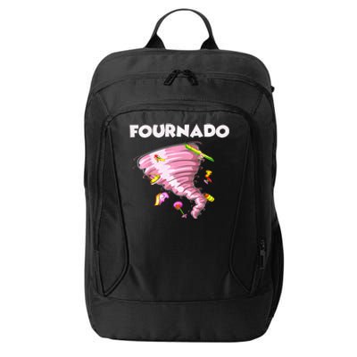 Fournado Four Year Old 4th Birthday Tornado City Backpack