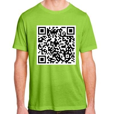 Funny F You Qr Code Design Adult ChromaSoft Performance T-Shirt