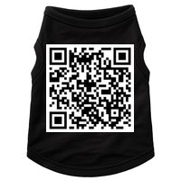 Funny F You Qr Code Design Doggie Tank
