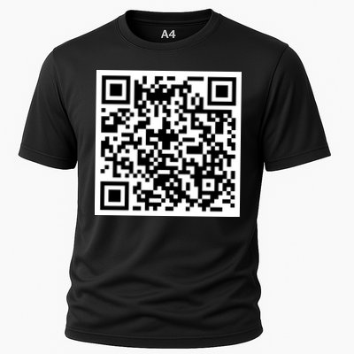 Funny F You Qr Code Design Performance Shirt