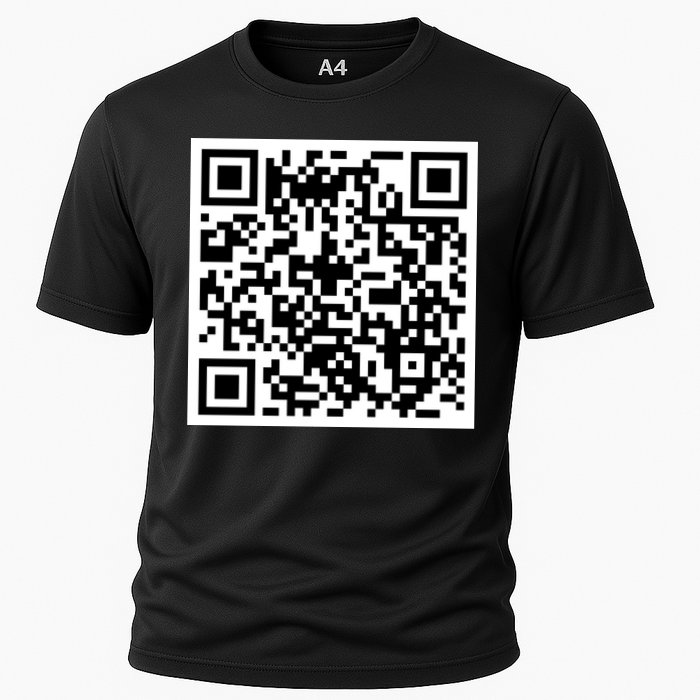 Funny F You Qr Code Design Performance Shirt
