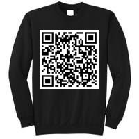 Funny F You Qr Code Design Sweatshirt