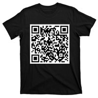 Funny F You Qr Code Design T-Shirt