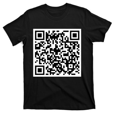 Funny F You Qr Code Design T-Shirt