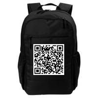 Funny F You Qr Code Design Backpack