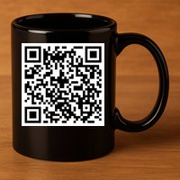 Funny F You Qr Code Design 11oz C Handle Ceramic Mug