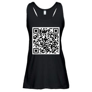 Funny F You Qr Code Design Ladies Essential Flowy Tank