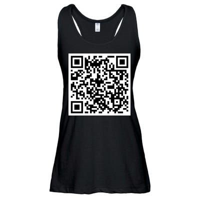 Funny F You Qr Code Design Ladies Essential Flowy Tank