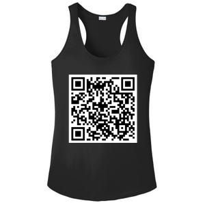 Funny F You Qr Code Design Ladies PosiCharge Competitor Racerback Tank