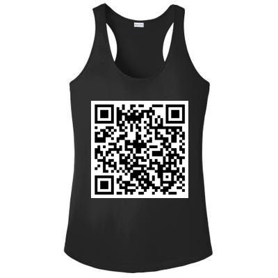 Funny F You Qr Code Design Ladies PosiCharge Competitor Racerback Tank