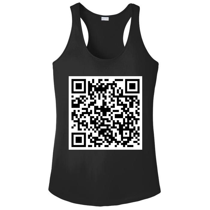 Funny F You Qr Code Design Ladies PosiCharge Competitor Racerback Tank