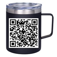 Funny F You Qr Code Design 12oz Stainless Steel Coffee Mug