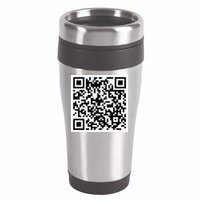 Funny F You Qr Code Design 16oz Travel Tumbler