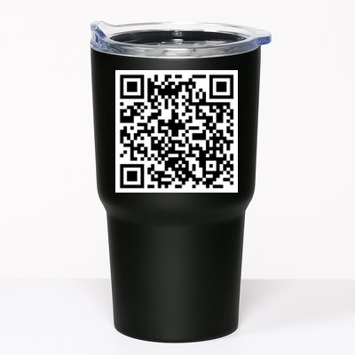 Funny F You Qr Code Design Tumbler