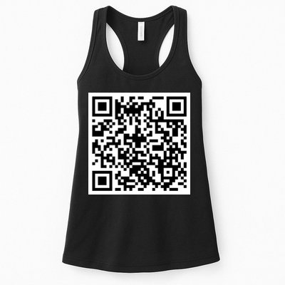 Funny F You Qr Code Design Womens Tank Top