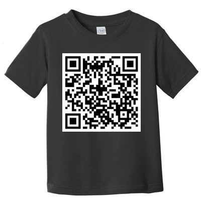 Funny F You Qr Code Design Toddler T-Shirt