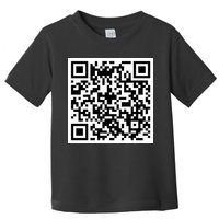 Funny F You Qr Code Design Toddler T-Shirt