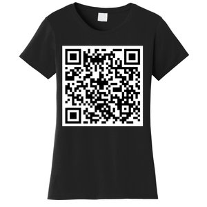 Funny F You Qr Code Design Women's T-Shirt