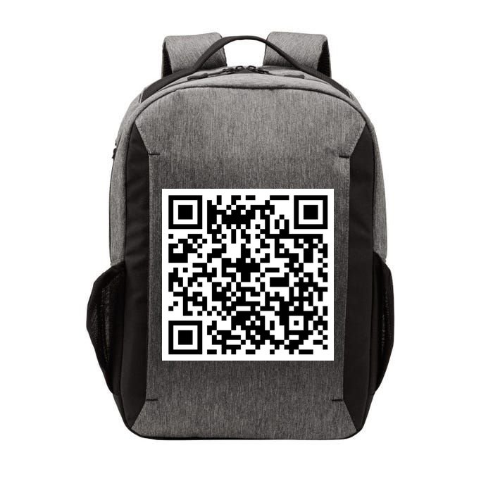 Funny F You Qr Code Design Vector Backpack