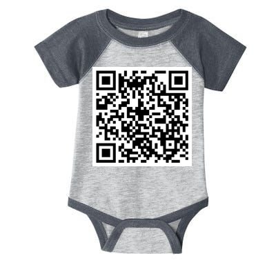 Funny F You Qr Code Design Infant Baby Jersey Bodysuit