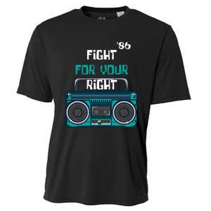 Fight For Your Right Ghetto Blaster Pop Band Musician Fan Cooling Performance Crew T-Shirt