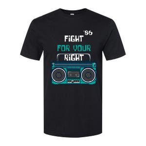 Fight For Your Right Ghetto Blaster Pop Band Musician Fan Softstyle CVC T-Shirt