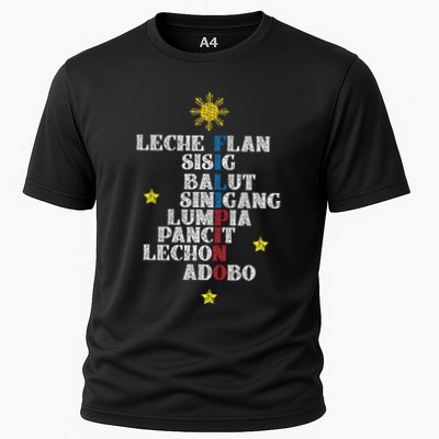 Fun Festive Yummy Filipino Traditional Food Performance Shirt