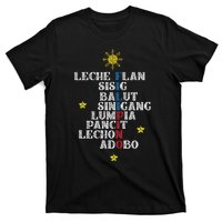 Fun Festive Yummy Filipino Traditional Food T-Shirt