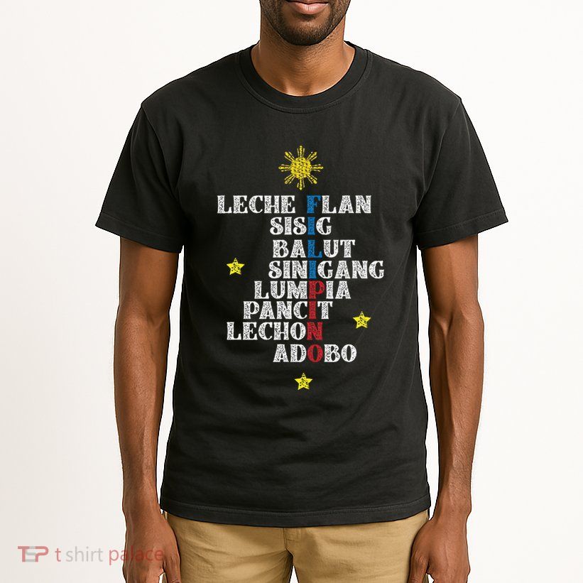Fun Festive Yummy Filipino Traditional Food Tall T-Shirt