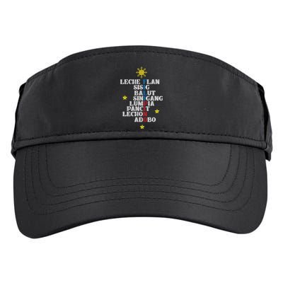 Fun Festive Yummy Filipino Traditional Food Adult Drive Performance Visor