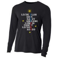 Fun Festive Yummy Filipino Traditional Food Cooling Performance Long Sleeve Crew