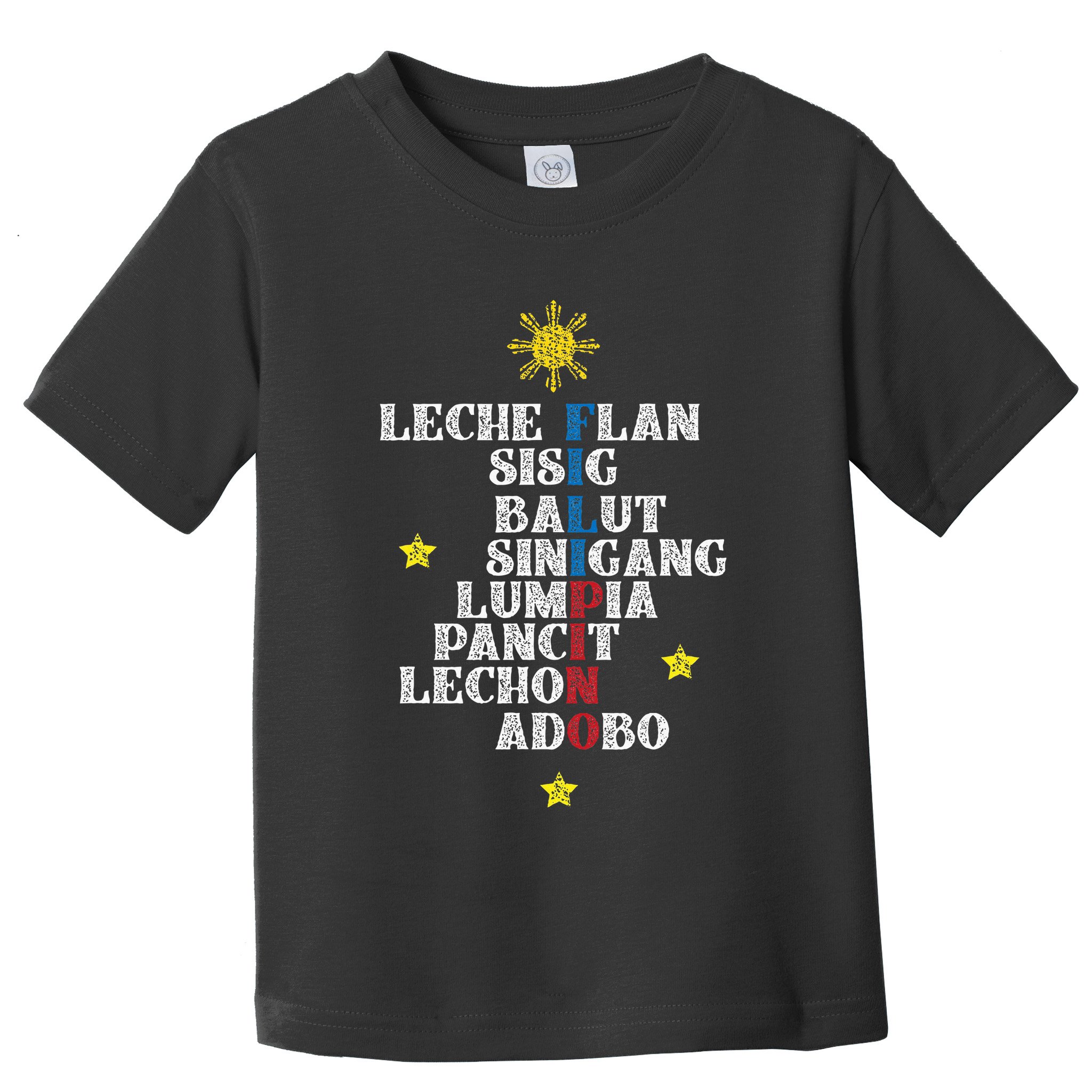 Fun Festive Yummy Filipino Traditional Food Toddler T-Shirt