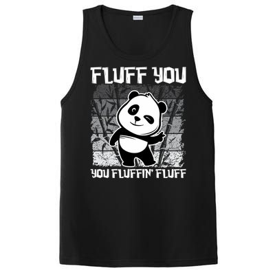 Funny Fluff You You Fluffin' Fluff Panda Bear Cute Animal Cute Gift PosiCharge Competitor Tank