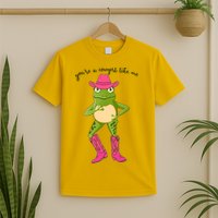 Funny Frog You're A Cowgirl Like Me T-Shirt