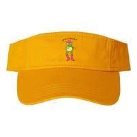 Funny Frog You're A Cowgirl Like Me Valucap Bio-Washed Visor