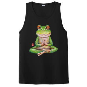 Funny Frog Yoga Meditation Yoga Animal Frogs Lover Gift Great Gift PosiCharge Competitor Tank