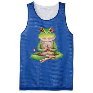 Funny Frog Yoga Meditation Yoga Animal Frogs Lover Gift Great Gift Mesh Reversible Basketball Jersey Tank