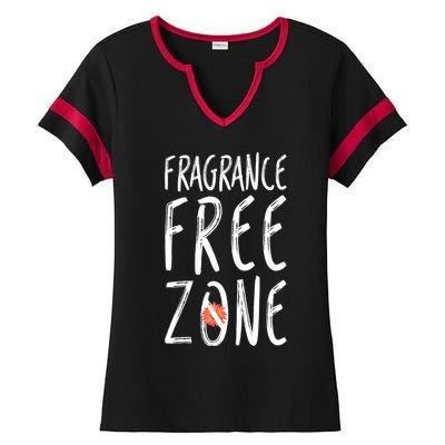 Fragrance Free Zone Chemical Sensitivity Mcs/es Gift Ladies Halftime Notch Neck Tee