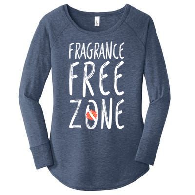 Fragrance Free Zone Chemical Sensitivity Mcs/es Gift Women's Perfect Tri Tunic Long Sleeve Shirt