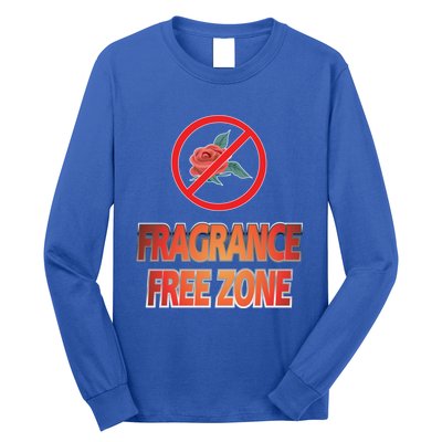 Fragrance Free Zone Chemical Sensitivity Mcs/es Cool Gift Long Sleeve Shirt